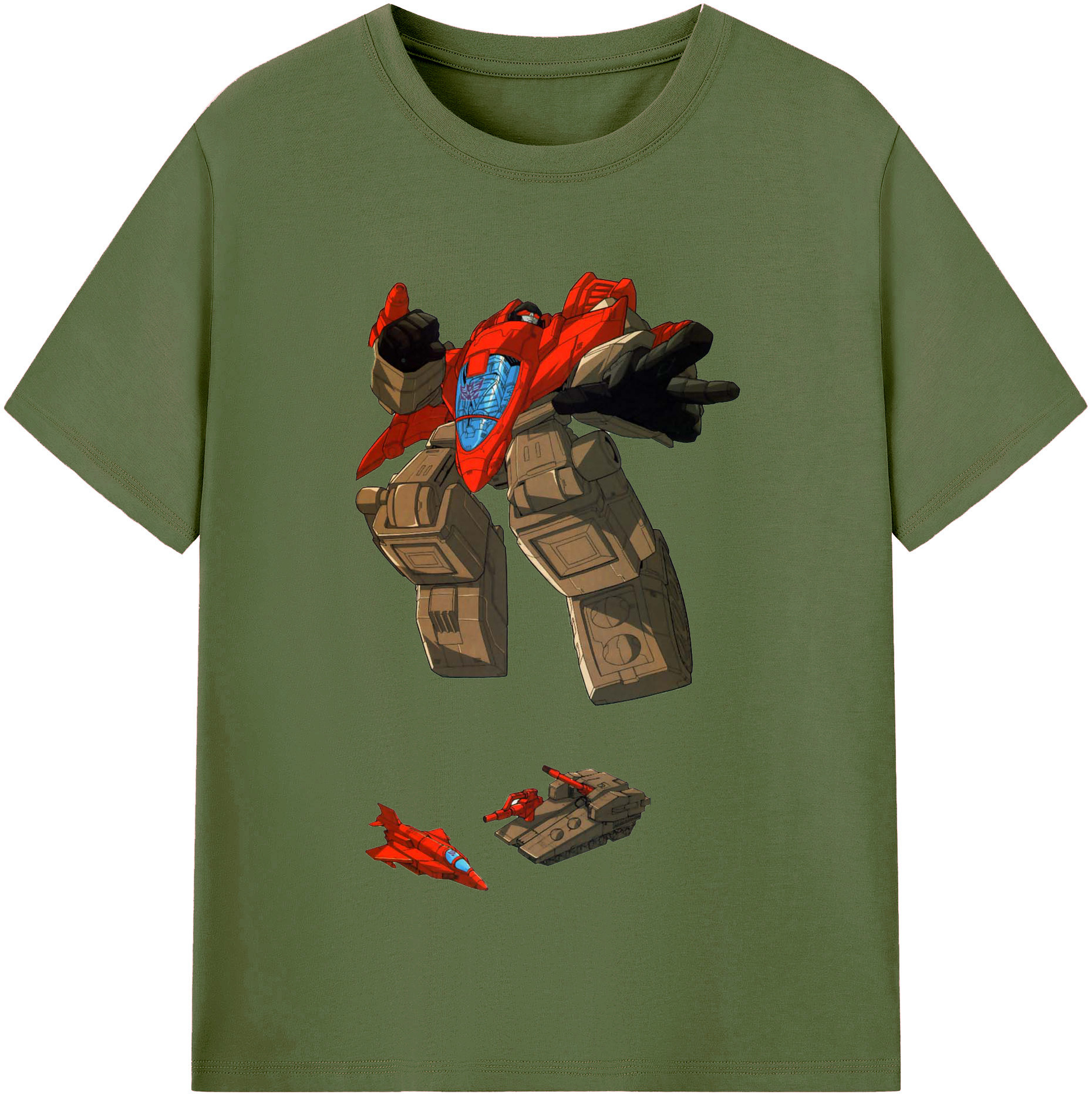 （画像用）  綿100％半袖Tシャツ（フロントプリント）